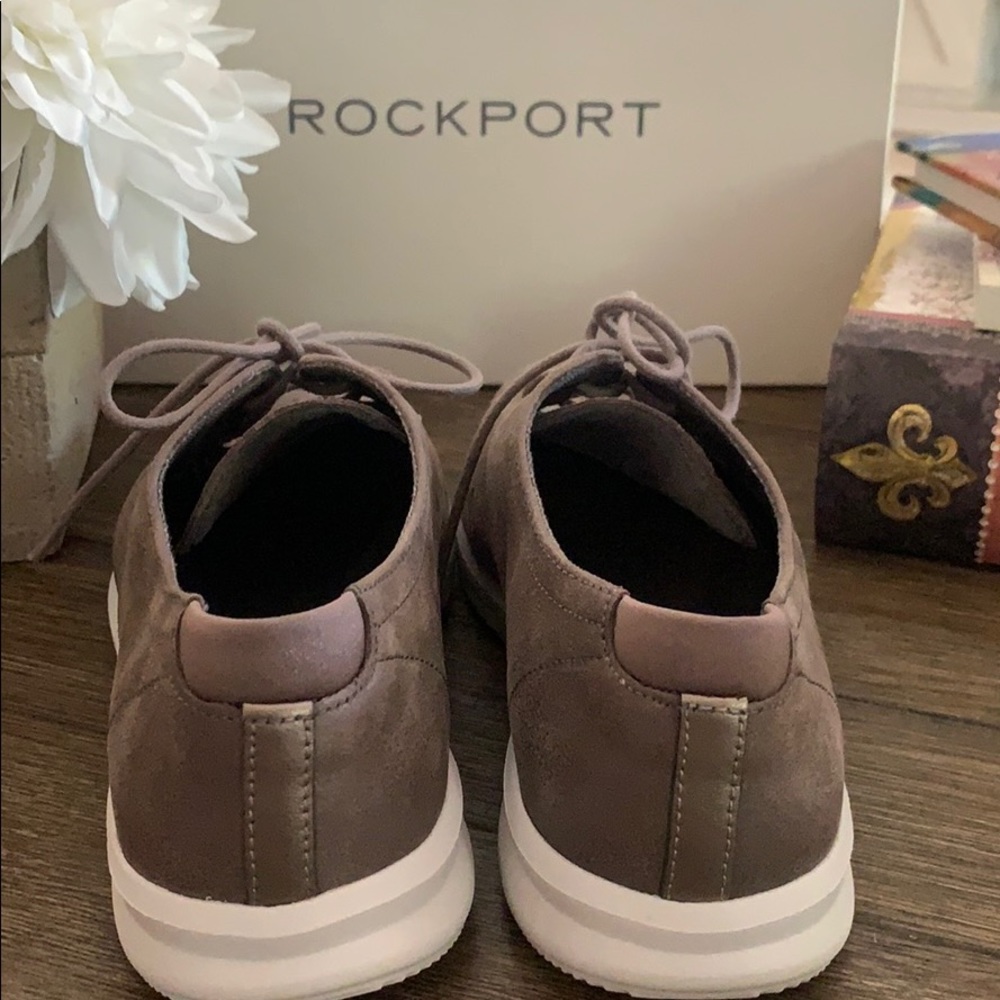 Rockport Oxford Women’s Size 8.5 Pewter - Picture 5 of 7